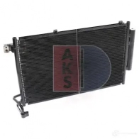 Радиатор кондиционера AKS DASIS 092050n 4044455501688 868215 TDJT7 KP - Изображение 7