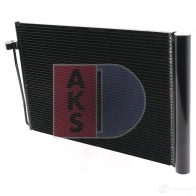 Радиатор кондиционера AKS DASIS 052000n Bmw 5 (E60) 5 Седан 3.0 530 xi 258 л.с. 2004 – 2007 4044455325000 V GL1181