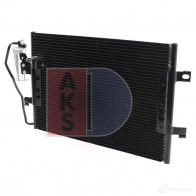 Радиатор кондиционера AKS DASIS 869170 WYPX QWT 123500n 4044455324447