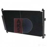 Радиатор кондиционера AKS DASIS 871850 212063n R M2U4O6 4044455457800 - Изображение 10