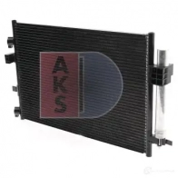 Радиатор кондиционера AKS DASIS 868220 6 O2447 4044455541035 092055n