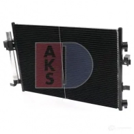 Радиатор кондиционера AKS DASIS 868220 6 O2447 4044455541035 092055n - Изображение 9