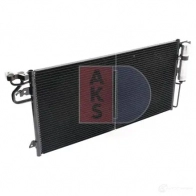 Радиатор кондиционера AKS DASIS 092072n V L77L 4044455747963 1210868417 - Изображение 7