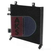Радиатор кондиционера AKS DASIS 9BHRW EX 870364 152025n 4044455327516