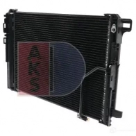 Радиатор кондиционера AKS DASIS 869095 XP6 RO 122026n 4044455460107 - Изображение 4