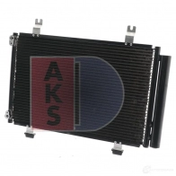 Радиатор кондиционера AKS DASIS 872881 4044455457541 1KQ30 JE 322018n