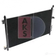 Радиатор кондиционера AKS DASIS X LIUOQ 867422 072044n 4044455501596 - Изображение 6