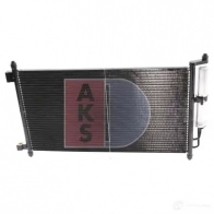 Радиатор кондиционера AKS DASIS X LIUOQ 867422 072044n 4044455501596 - Изображение 8