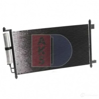 Радиатор кондиционера AKS DASIS X LIUOQ 867422 072044n 4044455501596 - Изображение 15