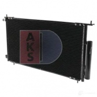 Радиатор кондиционера AKS DASIS 4044455329121 102009n 6 9C42Z 868540 - Изображение 2