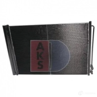 Радиатор кондиционера AKS DASIS 052010n 866599 4044455464518 E90U CSK - Изображение 9