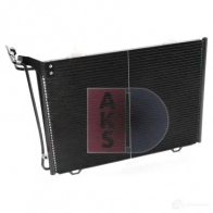 Радиатор кондиционера AKS DASIS F8ZLWH Q 869121 122440n 4044455319573 - Изображение 8