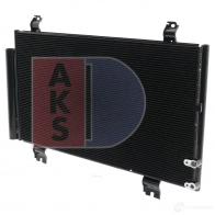Радиатор кондиционера AKS DASIS 4044455548812 212090n 8 6SKHF 871877