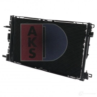 Радиатор кондиционера AKS DASIS Saab 9-5 (YS3G) 2 Седан 1.6 Turbo 180 л.с. 2010 – 2012 152039n 4044455464990 EB2 2D