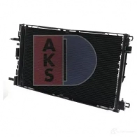 Радиатор кондиционера AKS DASIS 870378 152039n 4044455464990 EB2 2D - Изображение 2