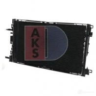 Радиатор кондиционера AKS DASIS 870378 152039n 4044455464990 EB2 2D - Изображение 18