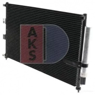 Радиатор кондиционера AKS DASIS 102025n 4044455464822 868554 6HHJ X - Изображение 3