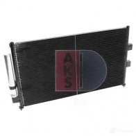 Радиатор кондиционера AKS DASIS 102025n 4044455464822 868554 6HHJ X - Изображение 8