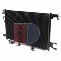 Радиатор кондиционера AKS DASIS 122019n 869088 KQE 7I 4044455328445