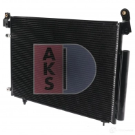 Радиатор кондиционера AKS DASIS 112022n J4 9IKN 868793 4044455435952