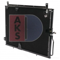 Радиатор кондиционера AKS DASIS 4044455319504 869110 ZIPZ N93 122050n