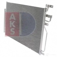 Радиатор кондиционера AKS DASIS 4044455018193 870374 1HH V8Y2 152035n - Изображение 3