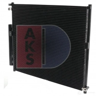 Радиатор кондиционера AKS DASIS 4044455465218 871862 SQ AWT 212075n