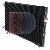 Радиатор кондиционера AKS DASIS MGKFW 2 212008n 4044455326229 871803 - Изображение 3