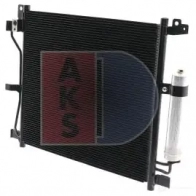 Радиатор кондиционера AKS DASIS 867277 8OF7 75 070171n 4044455554868