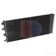 Радиатор кондиционера AKS DASIS 492004n TLA9Z8 2 4044455501589 874156 - Изображение 8