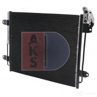 Радиатор кондиционера AKS DASIS 042015n 09HB J 866093 4044455457787