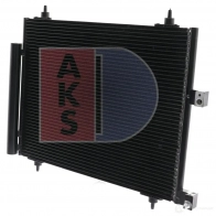 Радиатор кондиционера AKS DASIS 9MCUX 6O 4044455328384 866992 062005n