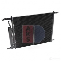 Радиатор кондиционера AKS DASIS 4044455449775 522064n 874811 C URF7PC - Изображение 8
