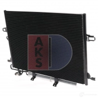 Радиатор кондиционера AKS DASIS 2LW PT 4044455325017 122007n Mercedes E-Class (S211) 3 Универсал 3.2 E 320 T CDI (2126) 204 л.с. 2003 – 2009