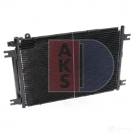 Радиатор кондиционера AKS DASIS D M5E5 872876 322013n 4044455329015 - Изображение 8