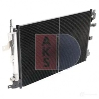 Радиатор кондиционера AKS DASIS 222007n 872094 4044455473466 3CI WIU - Изображение 7