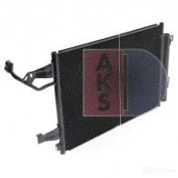 Радиатор кондиционера AKS DASIS 142023n 3P52 KIW 4044455018155 870028 - Изображение 8