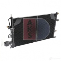 Радиатор кондиционера AKS DASIS 222005n 872093 NMVT 94M 4044455328049 - Изображение 8