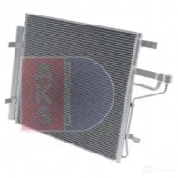 Радиатор кондиционера AKS DASIS KR 3X8 562082n 1437258130 - Изображение 2