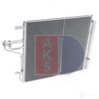 Радиатор кондиционера AKS DASIS KR 3X8 562082n 1437258130 - Изображение 7