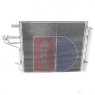 Радиатор кондиционера AKS DASIS KR 3X8 562082n 1437258130 - Изображение 8
