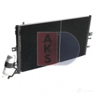 Радиатор кондиционера AKS DASIS 190008n 871458 4044455206958 S 6ZIA - Изображение 8