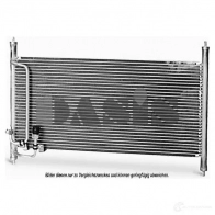 Радиатор кондиционера AKS DASIS 867447 4044455318255 FLV0 VW 072180n