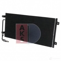 Радиатор кондиционера AKS DASIS 262180n 872330 4044455321675 BI9 XD4G - Изображение 18