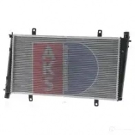 Радиатор кондиционера AKS DASIS 872090 7R 02R 222002n 4044455436263 - Изображение 2
