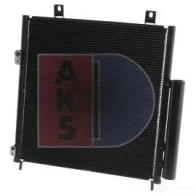 Радиатор кондиционера AKS DASIS 870041 4044455677154 OIA GK 142036n