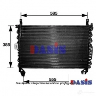 Радиатор кондиционера AKS DASIS MY BEFU 121860n 869064 4044455319382 - Изображение 3