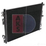 Радиатор кондиционера AKS DASIS 874820 ZKAX Q2 522073n 4044455541158 - Изображение 7