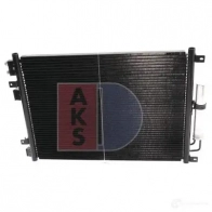 Радиатор кондиционера AKS DASIS 874820 ZKAX Q2 522073n 4044455541158 - Изображение 9