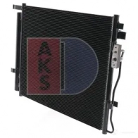 Радиатор кондиционера AKS DASIS 874420 Y VDV06Y 4044455501770 512063n - Изображение 3